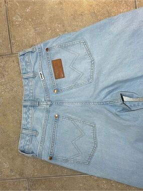 Wrangler Light Blue Straight Leg Jeans